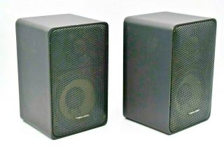 Radio Shack Realistic Minimus 7 Speaker Pair 40 - 2030C Black - 3