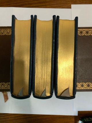 The Great Books Franklin Library Leather Bound Life Of Johnson 3 Volume Book Set 2