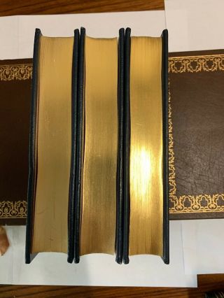 The Great Books Franklin Library Leather Bound Life Of Johnson 3 Volume Book Set 3