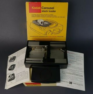 Vintage Kodak Carousel Stack Loader - Model B40 Open Box