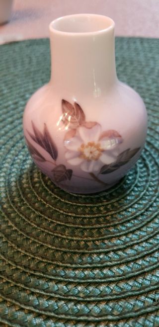 Vintage Royal Copenhagen Bud Vase Blossoms Design
