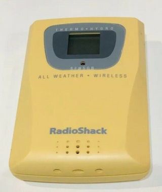 Vtg Radio Shack Wireless Thermo Hygrometer 63 - 1030all Weather Replacement E38