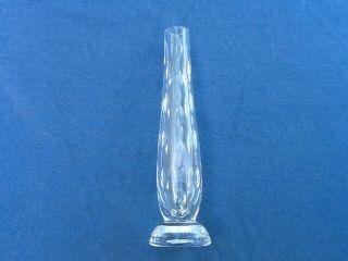 Vintage Waterford Crystal 7 " Bud Vase Rainfall - Signed Waterford Mark