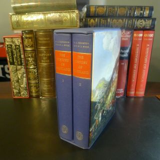 Folio Society History Of Scotland,  Houston & Knox,  1st Edition,  2 Volumes,  S/c