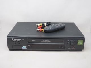 Mitsubishi Hs - U440 Vcr Vhs Player/recorder Great