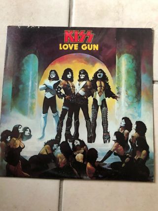 Release Vintage Vinyl Record Kiss Love Gun