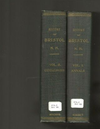 History Of Bristol,  Hampshire: 1904 1st Edition; 2 Vol.  Set; Rich.  Musgrove