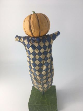 Estate Vintage Jim Shore Halloween Pumpkin “Spooky” 2004 SKU 075 - 279 3