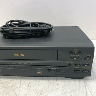Magnavox Philips VHS HQ 4 Head HiFi VCR Player Model VR601BMX21 - 3
