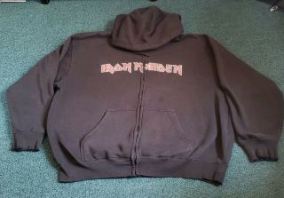 Vintage Iron Maiden Best Of The Beast Hooded Sweater Xl