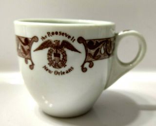 Vintage Shenango China Roosevelt Hotel Orleans Tea Coffee Mug Cup