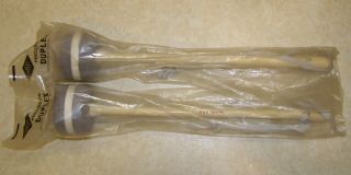 Vintage Duplex Percussion Bass Drum Mallets / Sticks In Orig.  Packaging