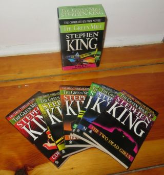 Stephen King The Green Mile Box Set Paperbacks 1 - 6 Vintage 1996