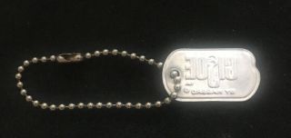 Vintage 1964 Gi Joe Dog Tag With Bead Chain