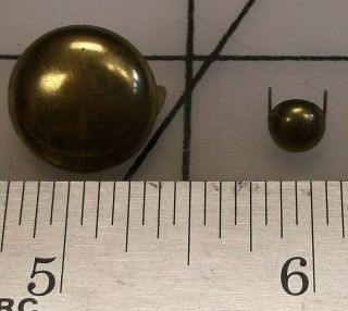 Vintage Standard Rivet Co.  Solid Brass And Nickle Spots Made In Usa