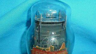 45 National Union Triode St Shape Vintage Electronic Vacuum Tube Tests Strong 4