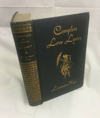Orig.  1937 Complete Love Lyrics India ' s by Laurence Hope Illustrated Byam Shaw 2