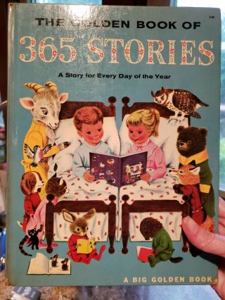 The Golden Book Of 365 Stories By Kathryn Jackson,  Richard Scarry 1965 11th Pr.