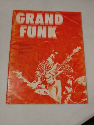 Grand Funk Sheet Music Songbook Vintage High Falootin 