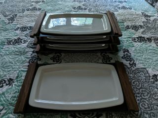 Vintage Cutco Steak Plates,  Set Of 4
