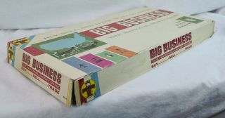 Vintage Board Game Big Business The National Money Game 1957 Transogram Co 4
