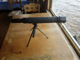 Vintage Bushnell 20 - 60x60 Spotting Scope W/tripod Stand - Priced 2 Sell