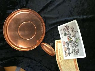 Vintage Paul Revere Ware Copper Tea Kettle: Rome NY 4