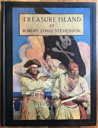 Robert Louis Stevenson Treasure Island N.  C.  Wyeth Illustrations 1933 Scribners