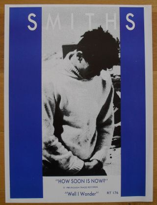 The Smiths How Soon Is Now Vintage Poster 
