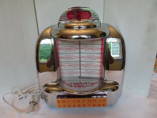 Vintage Crosley Select - O - Matic Am/fm Radio & Cassette Lighted Cr - 9 Jukebox