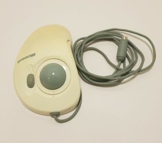 Vintage Microsoft Intellimouse Trackball Mouse Serial PS/2 Compatible X03 - 09209 2