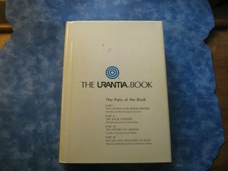 Vintage The Urantia Book Hcdj 1955 8th Printing 1984 Xlnt