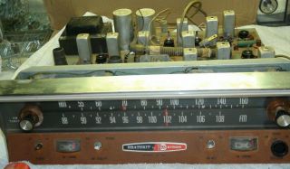 Vintage Heathkit Model Aj - 30 Integrated Stereo Amplifier