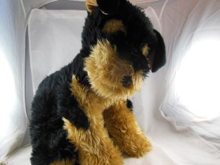 Russ Berrie Vintage Dewie Terrier Or Mastiff Baby Dog Puppy Retired Large 16 "