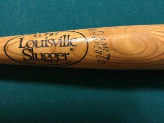 Vintage Wood Baseball Bat Louisville Slugger - Ll797–kirby Puckett