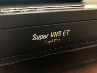 JVC HR - S3800U VHS ET VCR with Remote 3