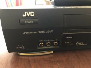 JVC HR - S3800U VHS ET VCR with Remote 6