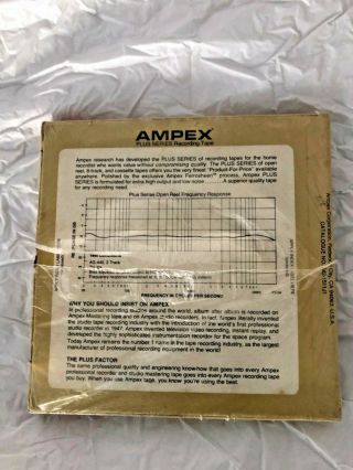 Ampex 1800 Plus Series Vintage Reel Recording Tape 4