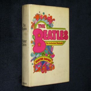 The Beatles Biography Hunter Davies 1968 1st Ed Hc John Paul George Ringo