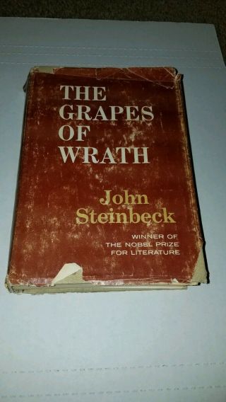 1939 The Grapes Of Wrath - John Steinbeck - Hardcover Book Viking Pulitzer Nobel