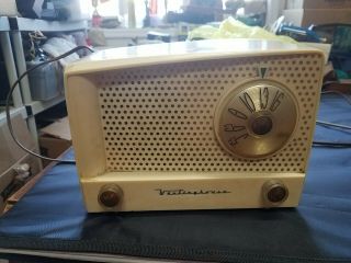Westinghouse Tube Radio Model H - 318t5,  Vintage Am Electric Radio,  Beige 35 Watts