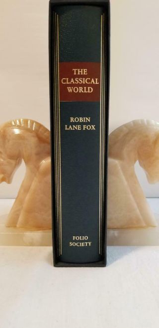 Folio Society,  The Classical World,  By Robin Lane Fox With Slip - Case 2013