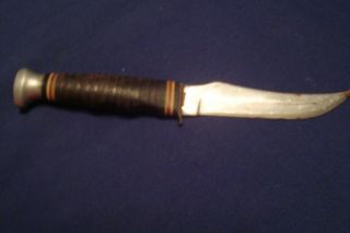 Vintage Kabar 1233 Usa Fixed Blade Knife