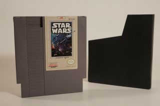 Star Wars (nintendo Entertainment System,  1991) With Sleeve,  Vintage Game
