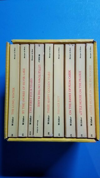 Vintage Little House On The Prairie Complete Yellow Set - 70 