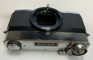 Vintage Zeiss Ikon Contarex Microscope 35mm Film Camera West Germany 4