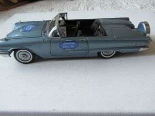Vintage Sun Star 1960 Ford Thunderbird Convertible In Blue 18:1