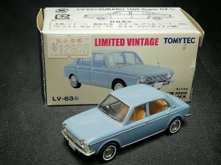A68 Tomica Limited Vintage Lv - 63b Subaru 1000 Dx