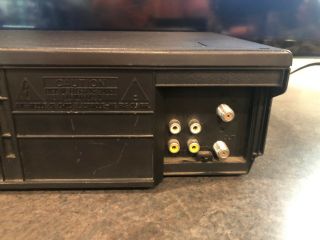 Symphonic SL240A VCR VHS Player 4 Head Hi - Fi Stereo Video Cassette Recorder 5