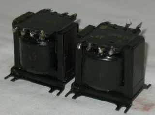 2 Philips Output Transformer Se Tube Amp Ecl82 El84 Typ Wt 510960